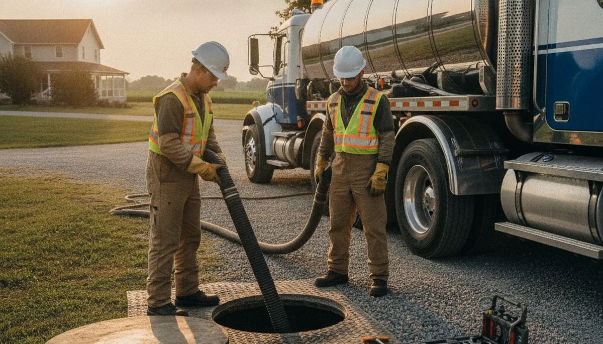 Septic pumping service for Saint Charles, MO homes by On Call Plumbers