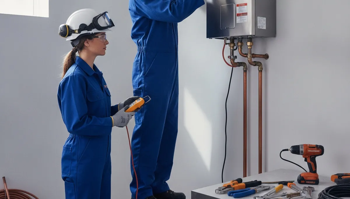 Tankless water heater installation service in Saint Charles, MO by On Call Plumbers